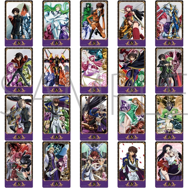 メモリアルクリアカードコレクション/反逆のルルーシュ - 公式商品画像 | AniSmile