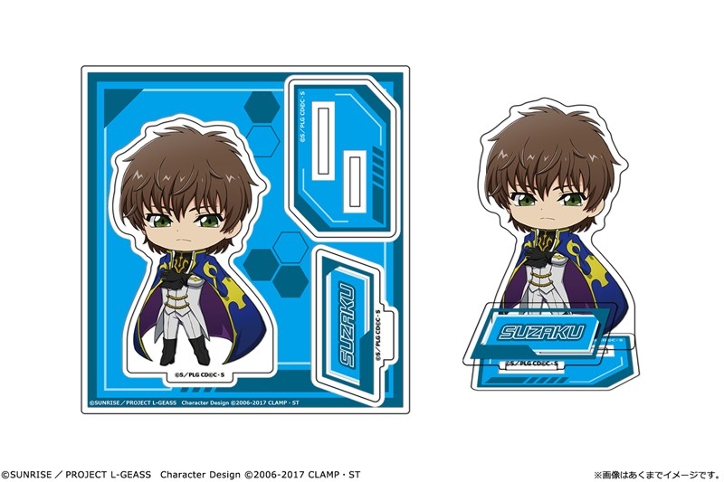 コードギアス 反逆のルルーシュ アクリルフィギュアmini 05 スザクB - 公式商品画像 | AniSmile