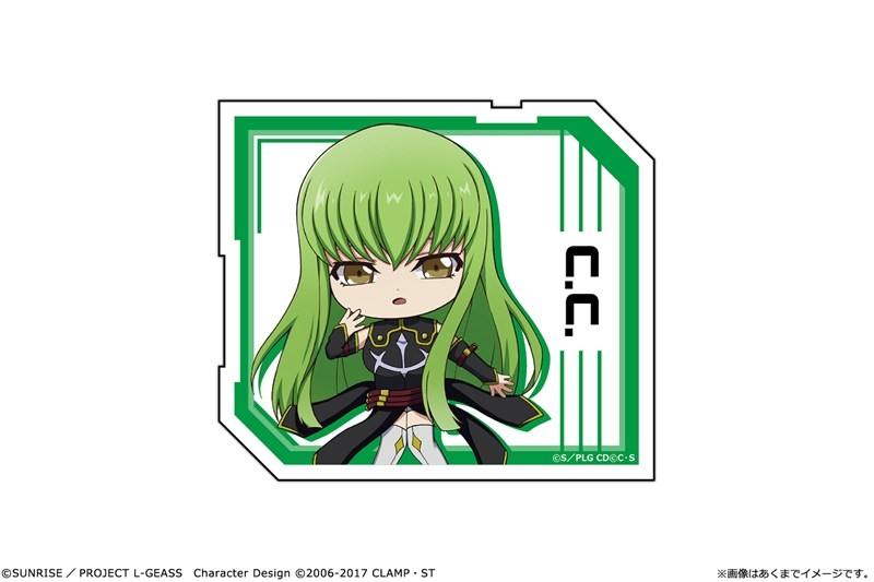コードギアス 反逆のルルーシュ ぺたまにあ S 06 C.C. - 公式商品画像 | AniSmile