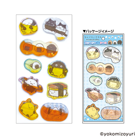 なんでもいきもの ウォーターインシール のりおにぎりずかん - 公式商品画像 | AniSmile