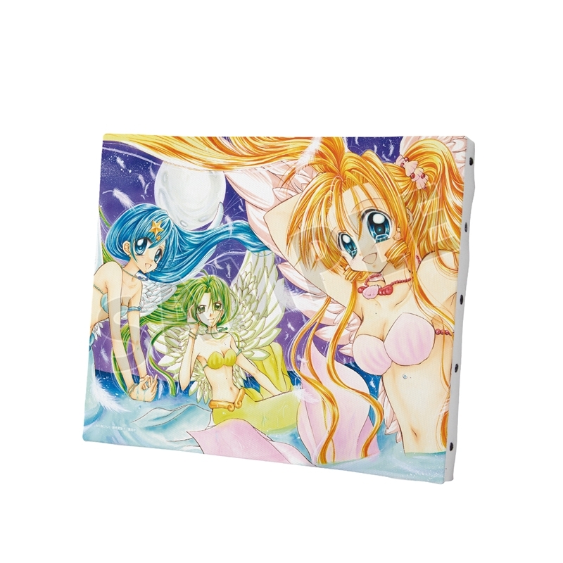 ぴちぴちピッチ 七海 るちあ&宝生 波音&洞院 リナ キャンバスボード - 公式商品画像 | AniSmile