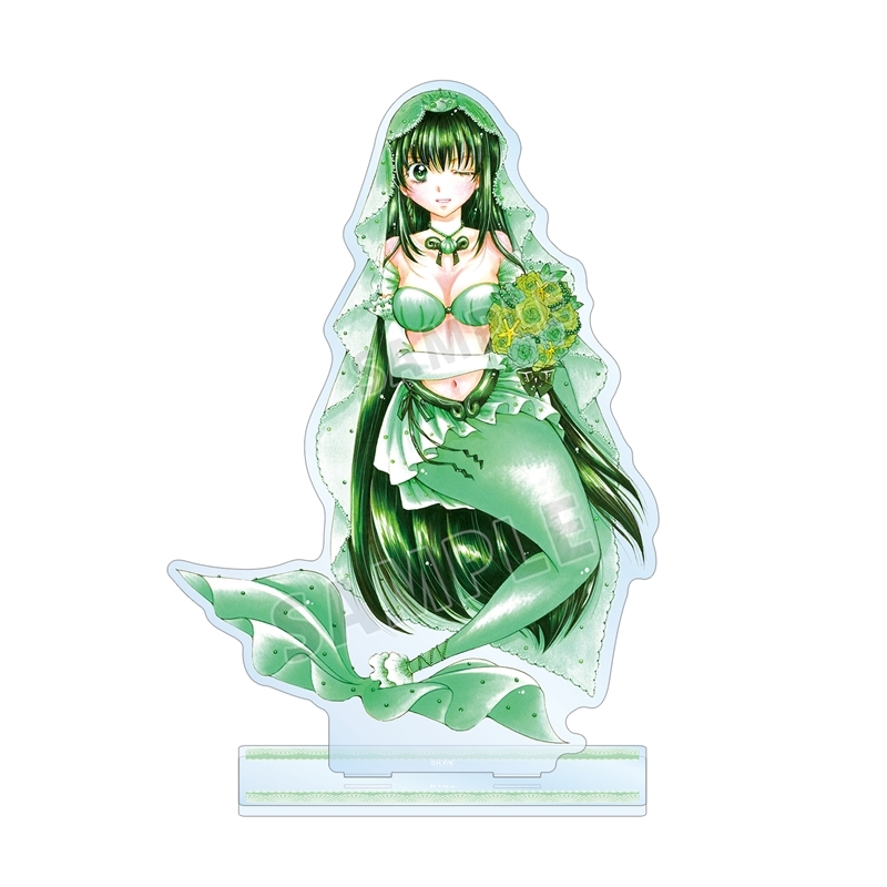 ぴちぴちピッチ 花森ぴんく先生 描き下ろし リナ ウェディングマーメイドver. 特大アクリルスタンド - 公式商品画像 | AniSmile