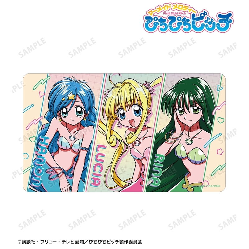 アニメ「ぴちぴちピッチ」 集合 マルチデスクマット ver.A 画像 2 | AniSmile