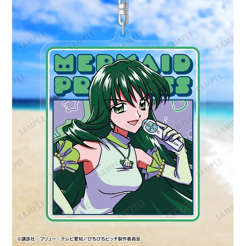 アニメ「ぴちぴちピッチ」 リナ BIGアクリルキーホルダー ver.B 画像 3 | AniSmile