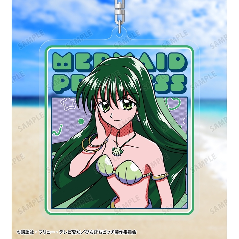 アニメ「ぴちぴちピッチ」 リナ BIGアクリルキーホルダー ver.A 画像 3 | AniSmile
