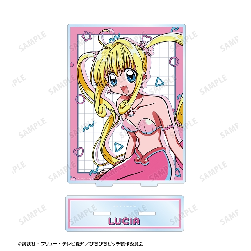 アニメ「ぴちぴちピッチ」 るちあ BIGアクリルスタンド vol.2 ver.A 画像 3 | AniSmile