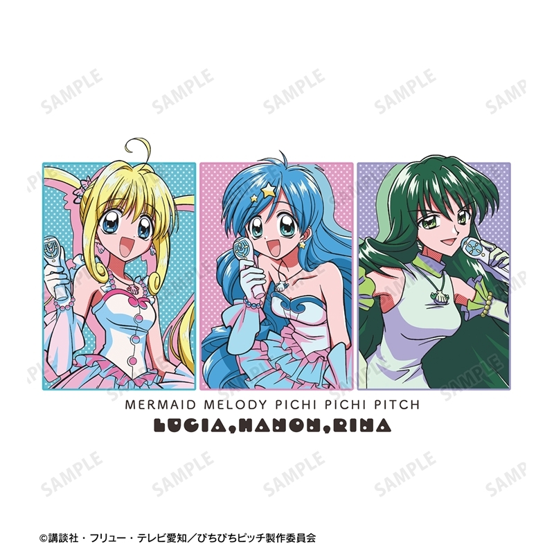 アニメ「ぴちぴちピッチ」 るちあ&波音&リナ トレーナー vol.2 ver.Bレディース(サイズ/M) 画像 3 | AniSmile
