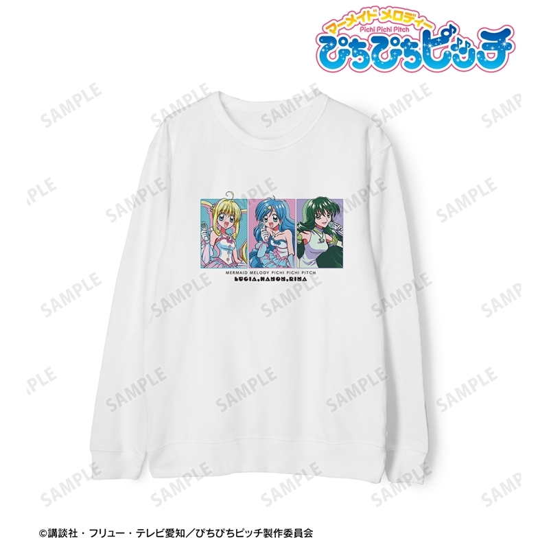 アニメ「ぴちぴちピッチ」 るちあ&波音&リナ トレーナー vol.2 ver.Bメンズ(サイズ/XL) 画像 2 | AniSmile