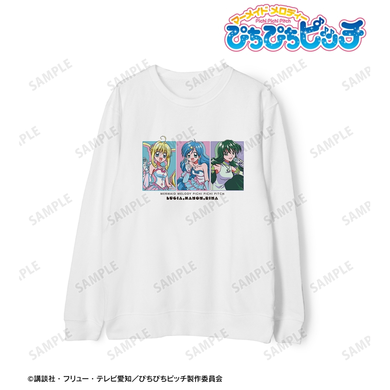 アニメ「ぴちぴちピッチ」 るちあ&波音&リナ トレーナー vol.2 ver.Bメンズ(サイズ/XS) 画像 2 | AniSmile