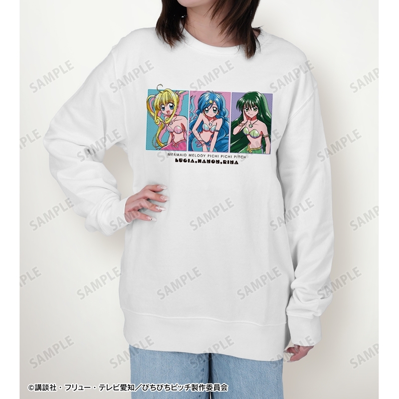 アニメ「ぴちぴちピッチ」 るちあ&波音&リナ トレーナー vol.2 ver.Aレディース(サイズ/XXL) 画像 5 | AniSmile