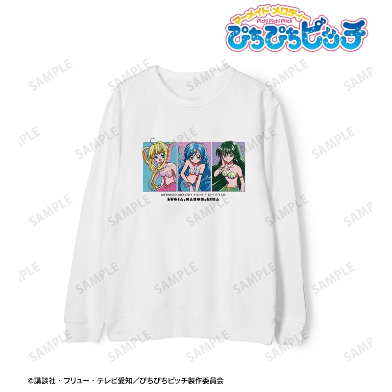 アニメ「ぴちぴちピッチ」 るちあ&波音&リナ トレーナー vol.2 ver.Aレディース(サイズ/L) 画像 2 | AniSmile