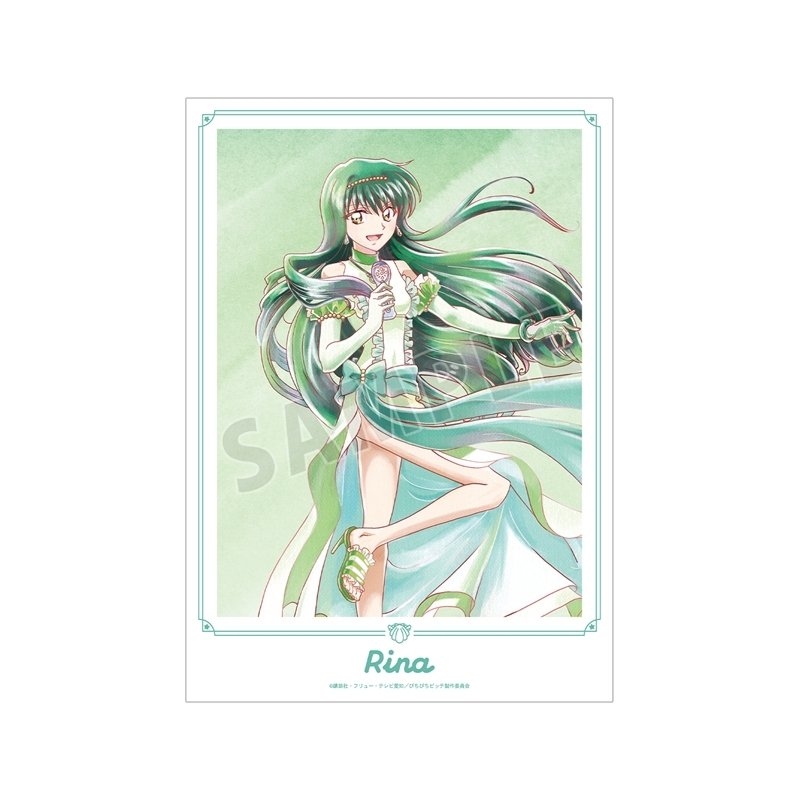 アニメ「ぴちぴちピッチ」 描き下ろし リナ 20th Anniversary ver. Ani-Art aqua label A3マット加工ポスター - 公式商品画像 | AniSmile