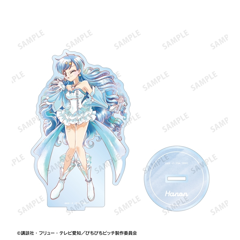 アニメ「ぴちぴちピッチ」 描き下ろし 波音 20th Anniversary ver. Ani-Art aqua label BIGアクリルスタンド 画像 3 | AniSmile