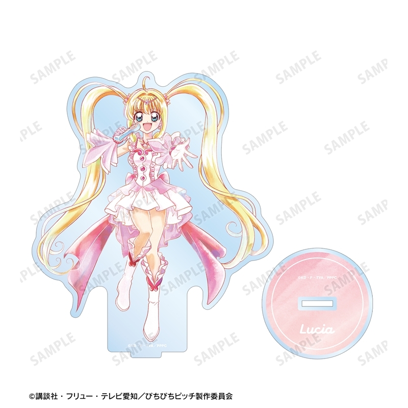 アニメ「ぴちぴちピッチ」 描き下ろし るちあ 20th Anniversary ver. Ani-Art aqua label BIGアクリルスタンド 画像 3 | AniSmile