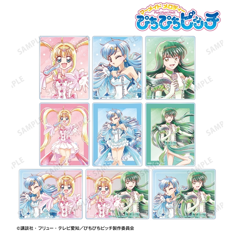 アニメ「ぴちぴちピッチ」 描き下ろし 20th Anniversary ver. トレーディング Ani-Art aqua label アクリルカード(単位/単品) - 公式商品画像 | AniSmile
