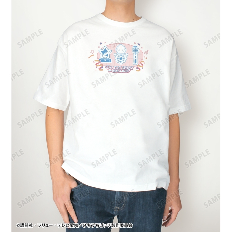 アニメ「ぴちぴちピッチ」 モチーフ BIGシルエットTシャツユニセックス(サイズ/L) 画像 4 | AniSmile