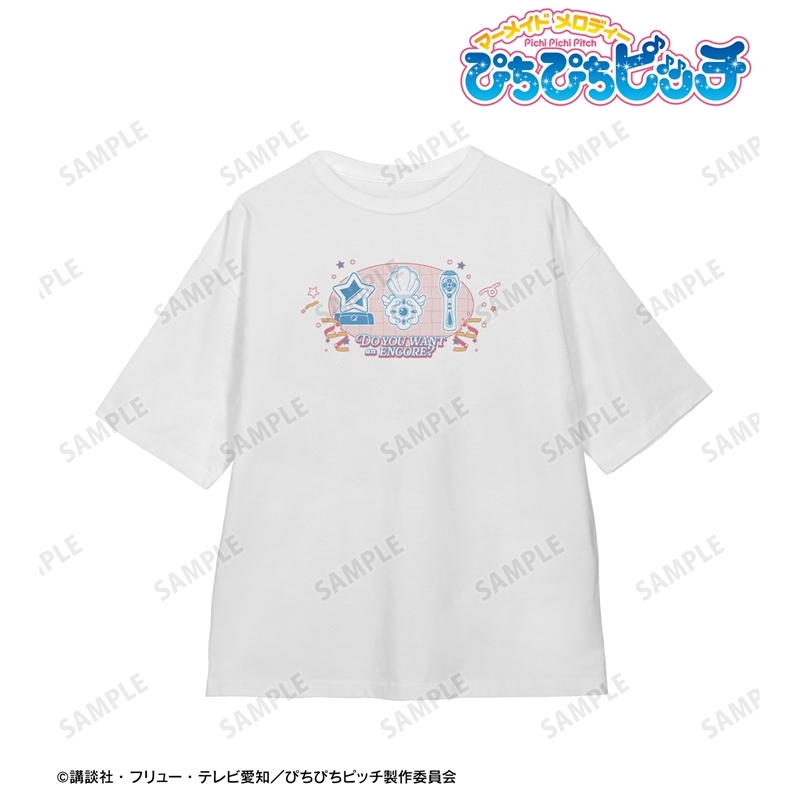 アニメ「ぴちぴちピッチ」 モチーフ BIGシルエットTシャツユニセックス(サイズ/M) 画像 2 | AniSmile
