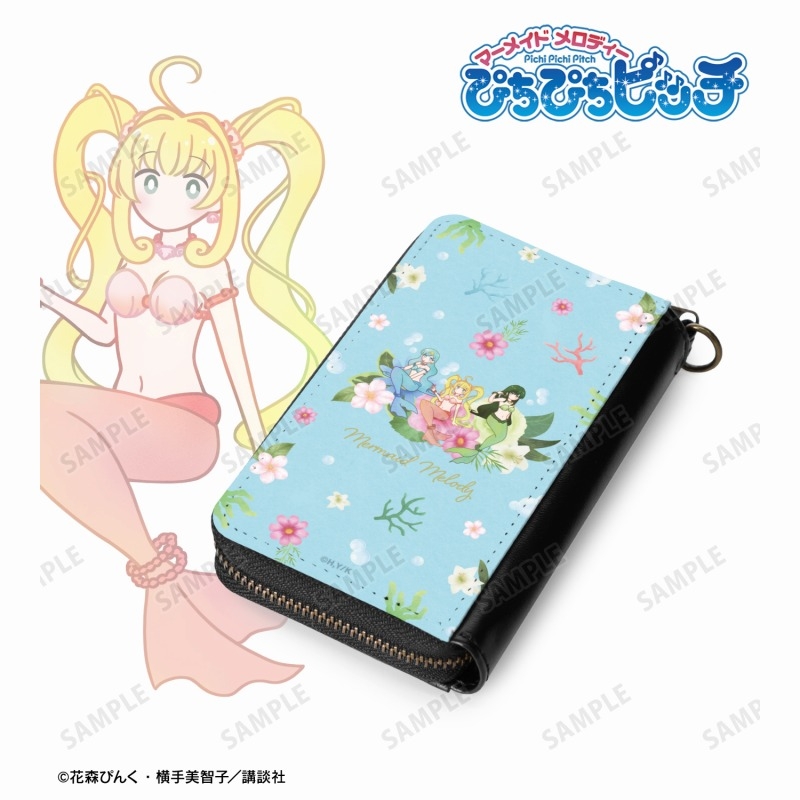 ぴちぴちピッチ るちあ&波音&リナ Botania カードポケット付きミニ財布 画像 2 | AniSmile