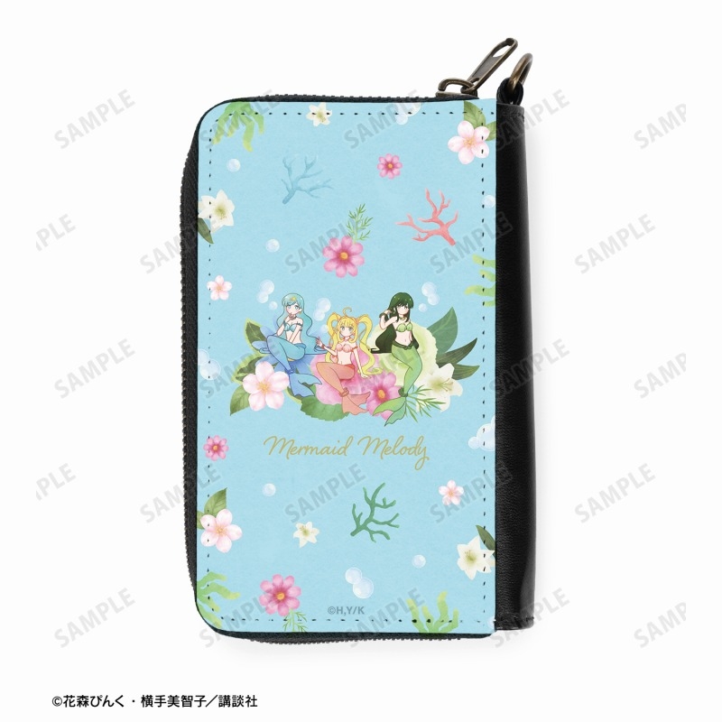 ぴちぴちピッチ るちあ&波音&リナ Botania カードポケット付きミニ財布 画像 3 | AniSmile