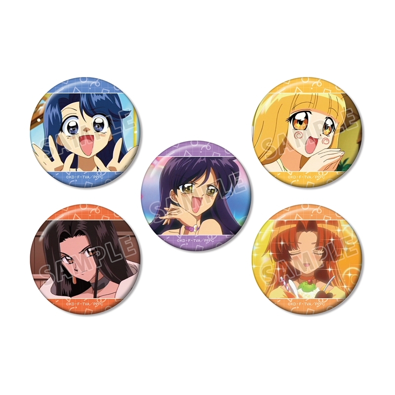 アニメ「ぴちぴちピッチ」 場面写缶バッジ5個セット ver.A - 公式商品画像 | AniSmile