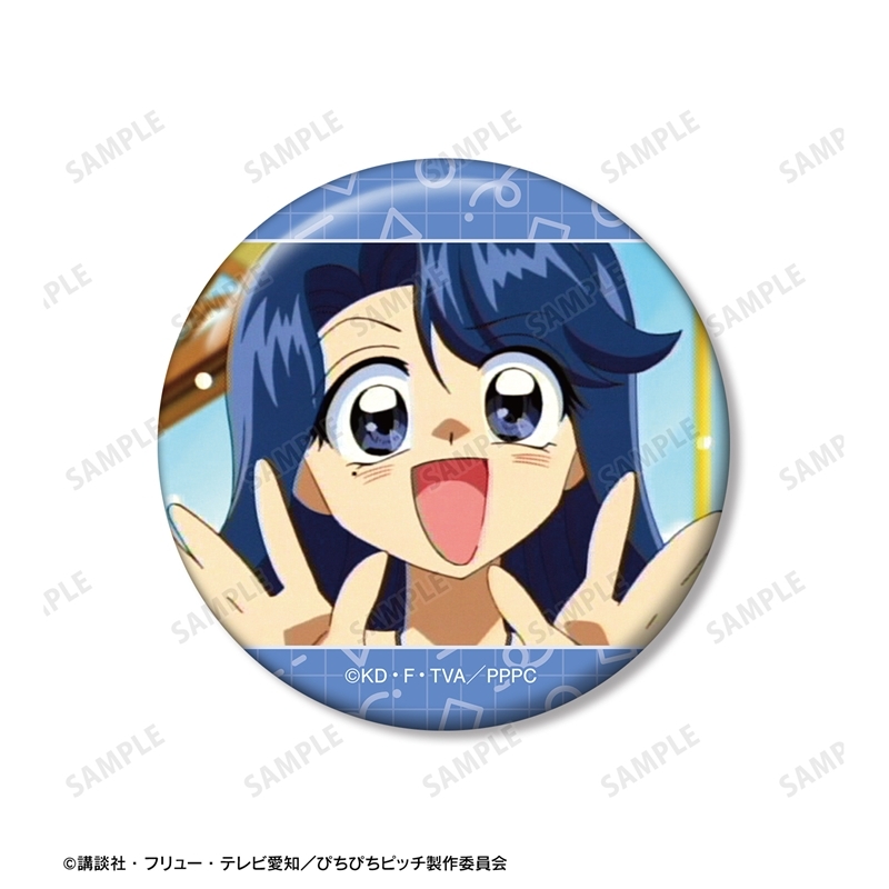 アニメ「ぴちぴちピッチ」 場面写缶バッジ5個セット ver.A 画像 4 | AniSmile