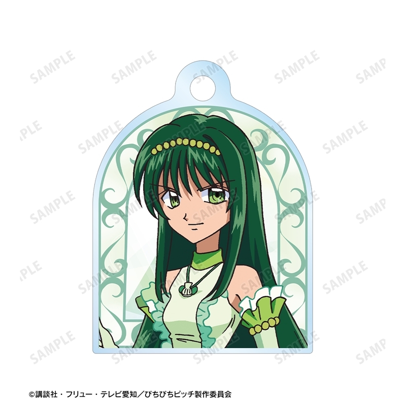 アニメ「ぴちぴちピッチ」 リナ 2連ワイヤーアクリルキーホルダー 画像 3 | AniSmile