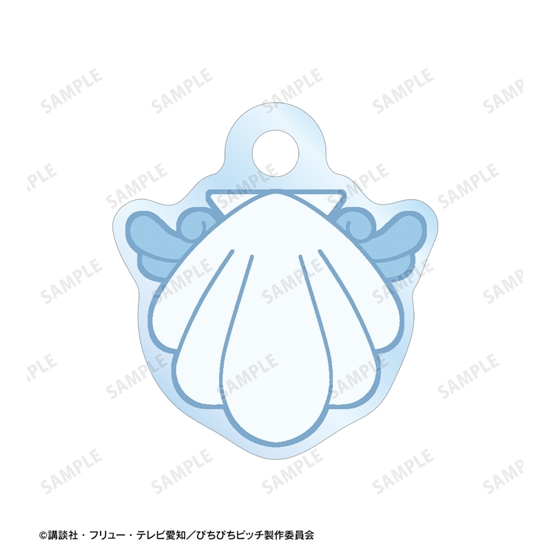 アニメ「ぴちぴちピッチ」 波音 2連ワイヤーアクリルキーホルダー 画像 4 | AniSmile