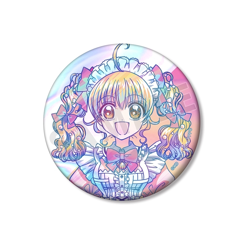 アニメ「ぴちぴちピッチ」 描き下ろし 七海 るちあ メイドver. Ani-Art clear label 75mmオーロラ缶バッジ - 公式商品画像 | AniSmile