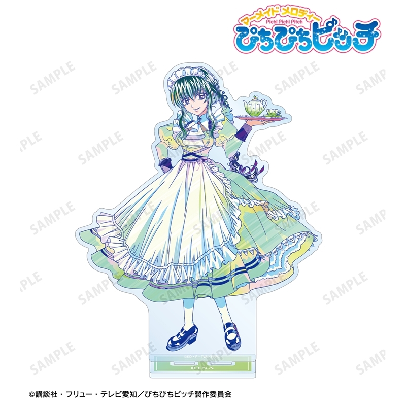 アニメ「ぴちぴちピッチ」 描き下ろし 洞院 リナ メイドver. Ani-Art clear label BIGアクリルスタンド 画像 2 | AniSmile