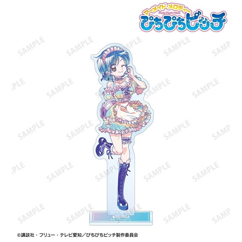 アニメ「ぴちぴちピッチ」 描き下ろし 宝生 波音 メイドver. Ani-Art clear label BIGアクリルスタンド 画像 2 | AniSmile