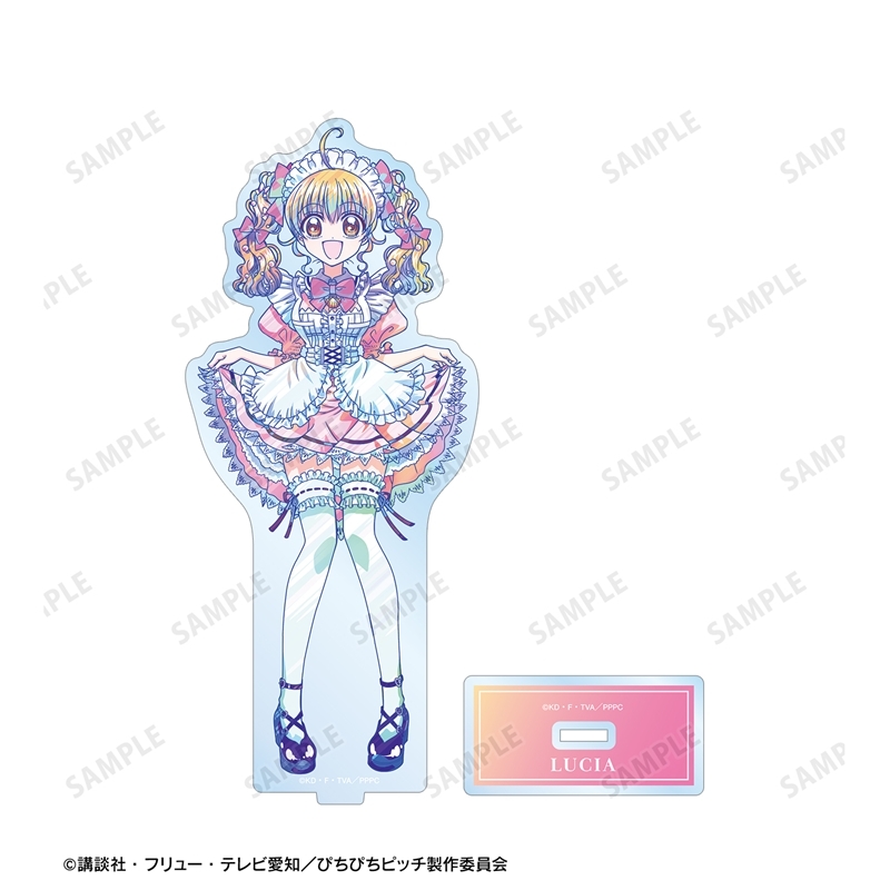アニメ「ぴちぴちピッチ」 描き下ろし 七海 るちあ メイドver. Ani-Art clear label BIGアクリルスタンド 画像 3 | AniSmile