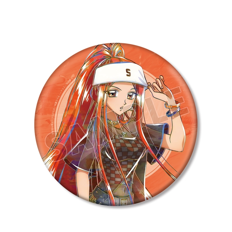 アニメ「ぴちぴちピッチ」 描き下ろし 沙羅 Y2Kファッションver. Ani-Art BIG缶バッジ - 公式商品画像 | AniSmile