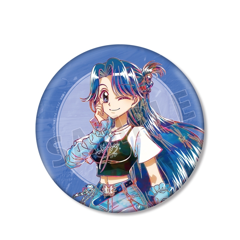 アニメ「ぴちぴちピッチ」 描き下ろし ノエル Y2Kファッションver. Ani-Art BIG缶バッジ - 公式商品画像 | AniSmile