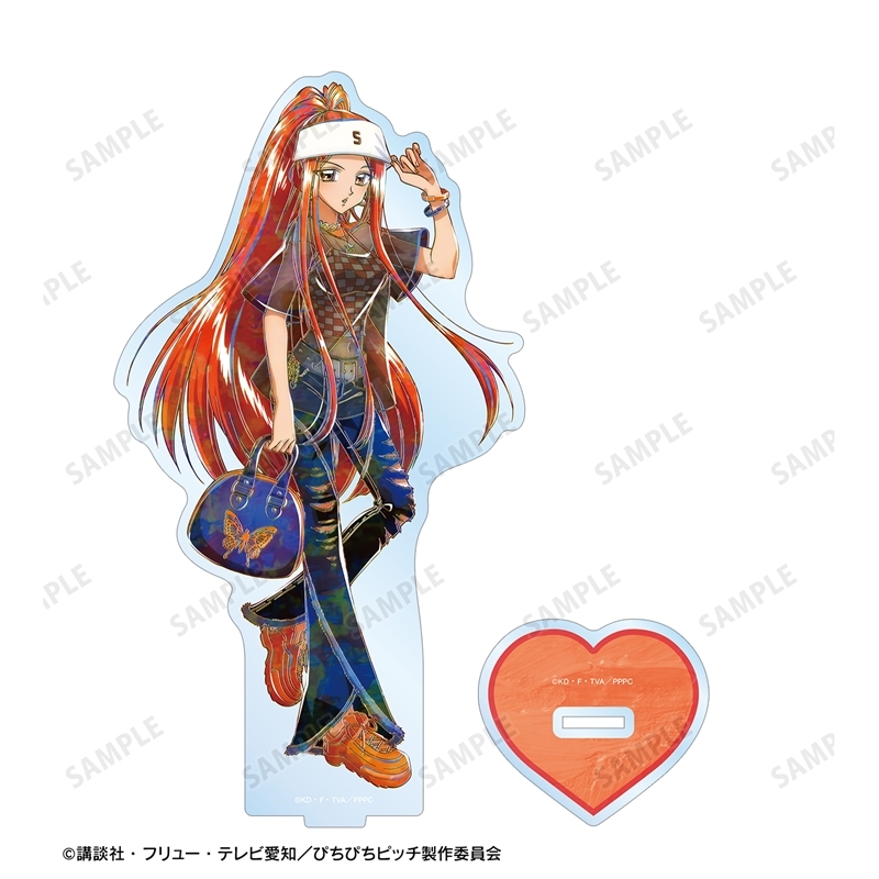 アニメ「ぴちぴちピッチ」 描き下ろし 沙羅 Y2Kファッションver. Ani-Art BIGアクリルスタンド 画像 3 | AniSmile
