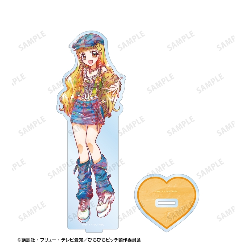 アニメ「ぴちぴちピッチ」 描き下ろし ココ Y2Kファッションver. Ani-Art BIGアクリルスタンド 画像 3 | AniSmile
