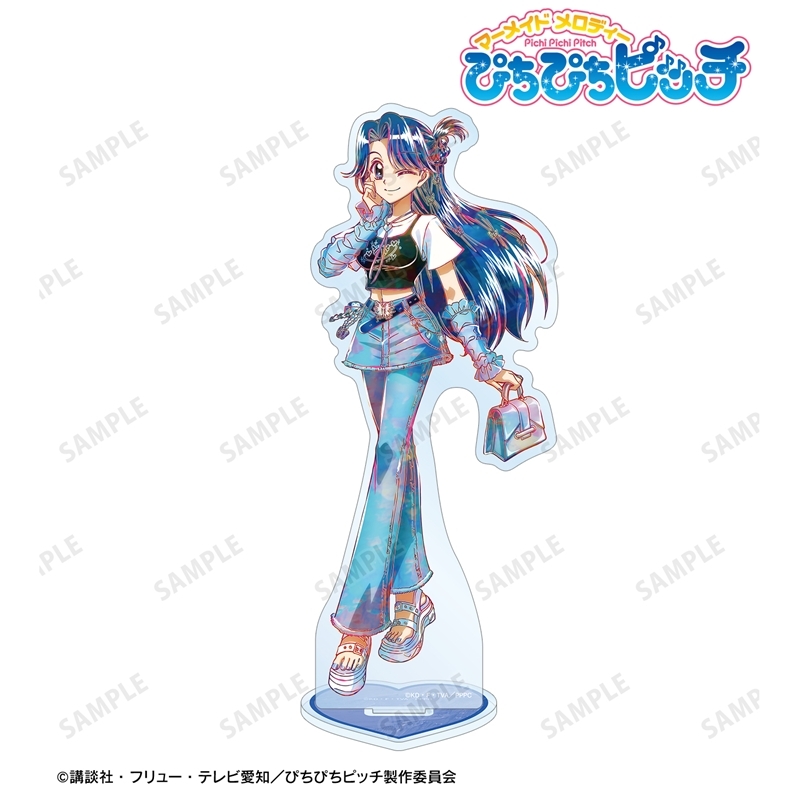 アニメ「ぴちぴちピッチ」 描き下ろし ノエル Y2Kファッションver. Ani-Art BIGアクリルスタンド 画像 2 | AniSmile