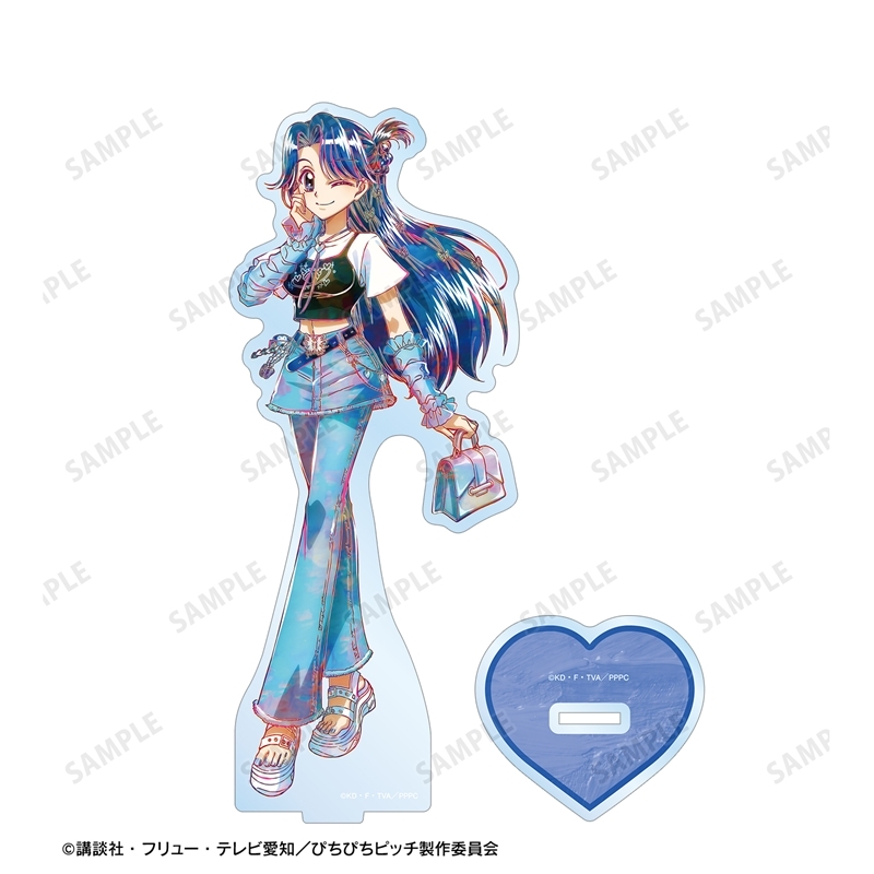 アニメ「ぴちぴちピッチ」 描き下ろし ノエル Y2Kファッションver. Ani-Art BIGアクリルスタンド 画像 3 | AniSmile