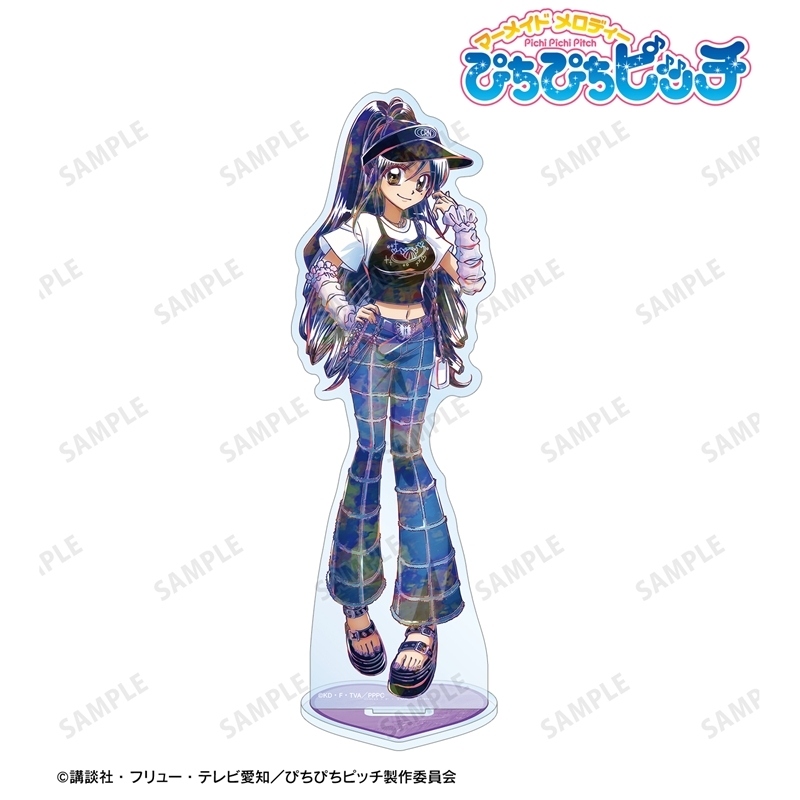 アニメ「ぴちぴちピッチ」 描き下ろし かれん Y2Kファッションver. Ani-Art BIGアクリルスタンド 画像 2 | AniSmile