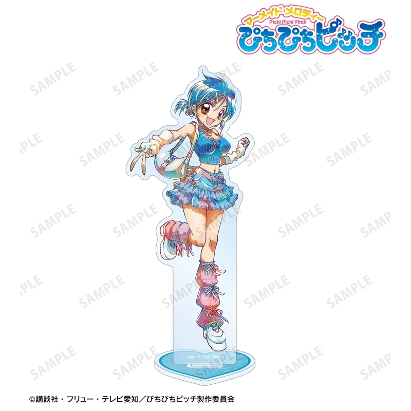 アニメ「ぴちぴちピッチ」 描き下ろし 宝生 波音 Y2Kファッションver. Ani-Art BIGアクリルスタンド 画像 2 | AniSmile