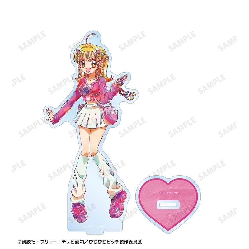 アニメ「ぴちぴちピッチ」 描き下ろし 七海 るちあ Y2Kファッションver. Ani-Art BIGアクリルスタンド 画像 3 | AniSmile