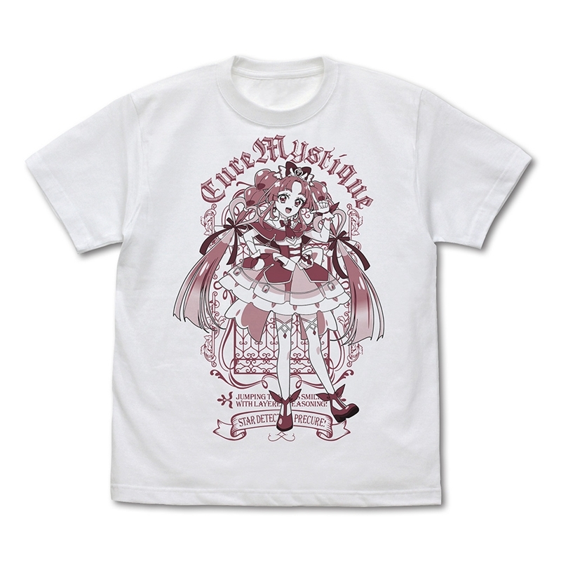 名探偵プリキュア! キュアミスティック Tシャツ/WHITE-L 画像 2 | AniSmile