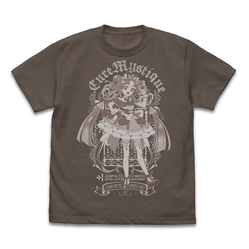 名探偵プリキュア! キュアミスティック Tシャツ/CHARCOAL-L 画像 2 | AniSmile