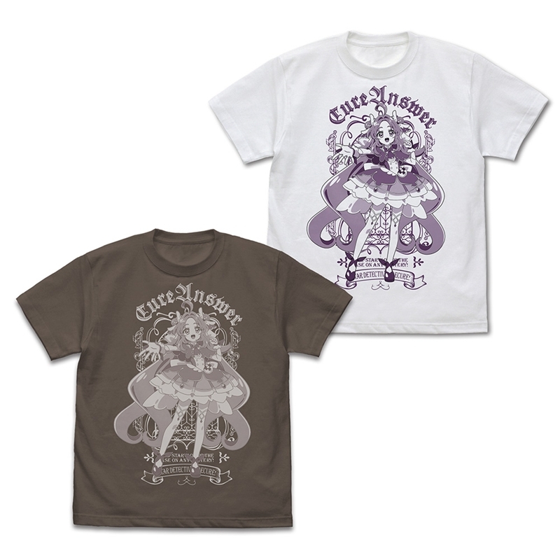 名探偵プリキュア! キュアアンサー Tシャツ/WHITE-L - 公式商品画像 | AniSmile