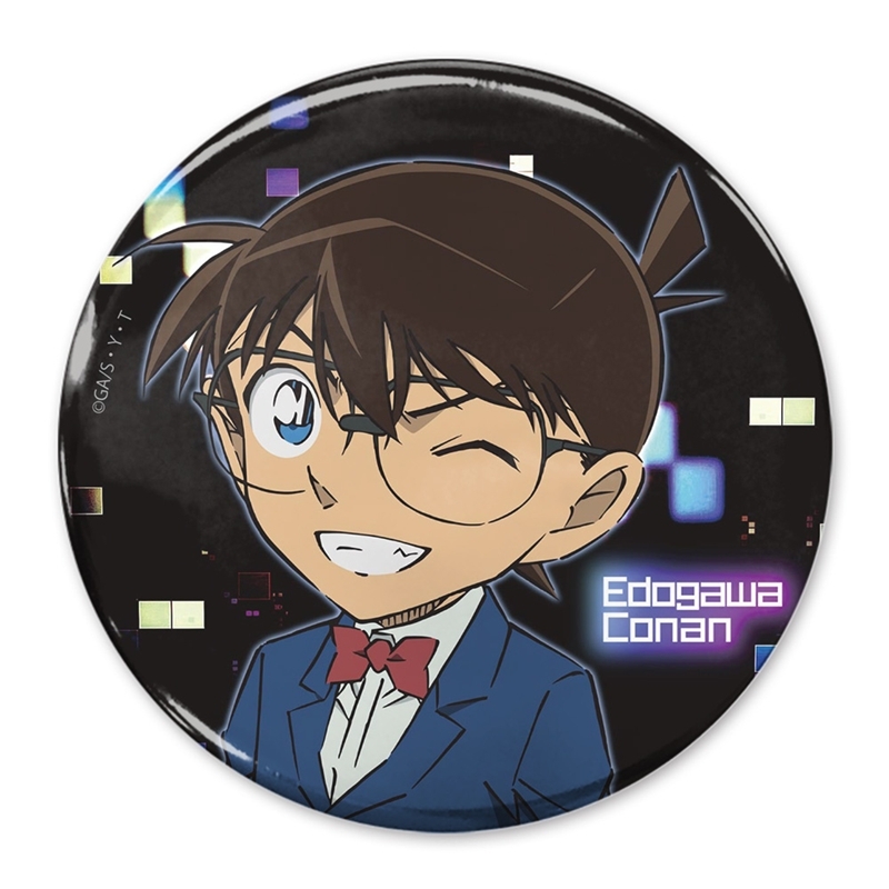 名探偵コナン 江戸川コナン 65mm缶バッジ ウインクVer. - 公式商品画像 | AniSmile