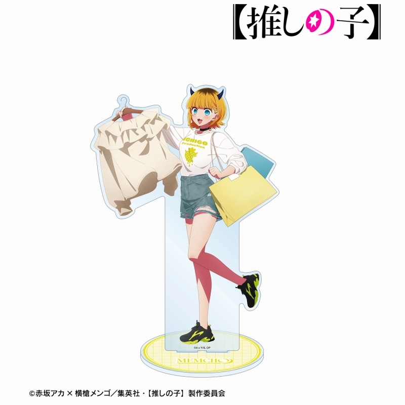 【推しの子】 描き下ろし MEMちょ ショッピングver. 特大アクリルスタンド 画像 2 | AniSmile