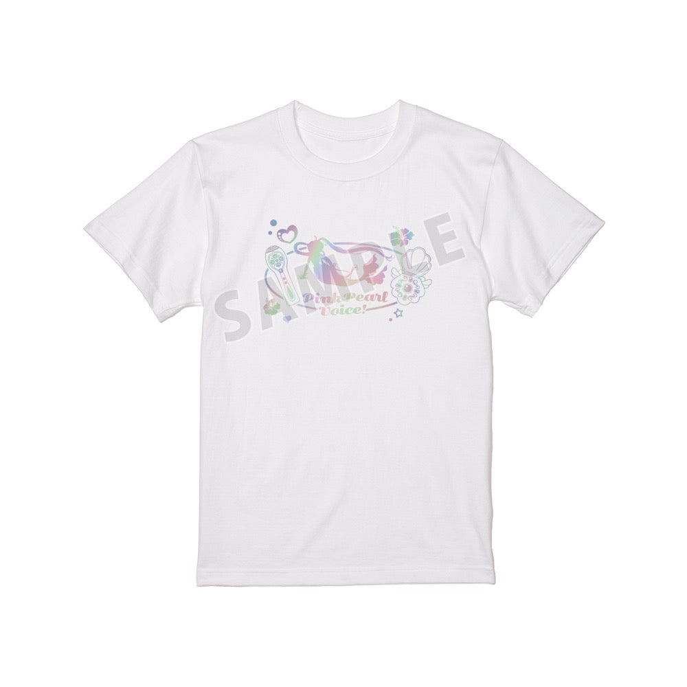 アニメ「ぴちぴちピッチ」 モチーフ柄 ホログラムTシャツメンズ(サイズ/S) - AniSmile
