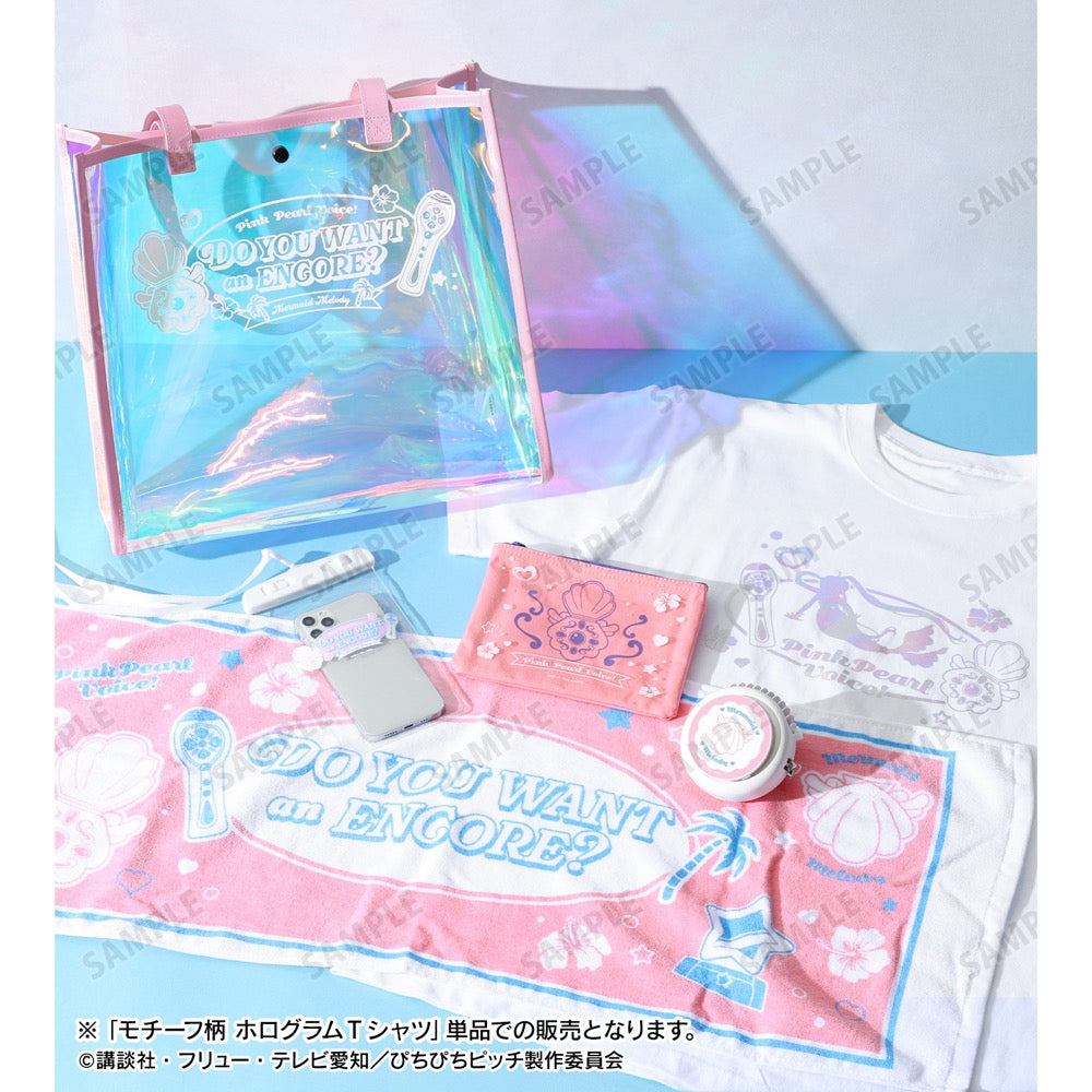 アニメ「ぴちぴちピッチ」 モチーフ柄 ホログラムTシャツメンズ(サイズ/S) 图片 5 | AniSmile