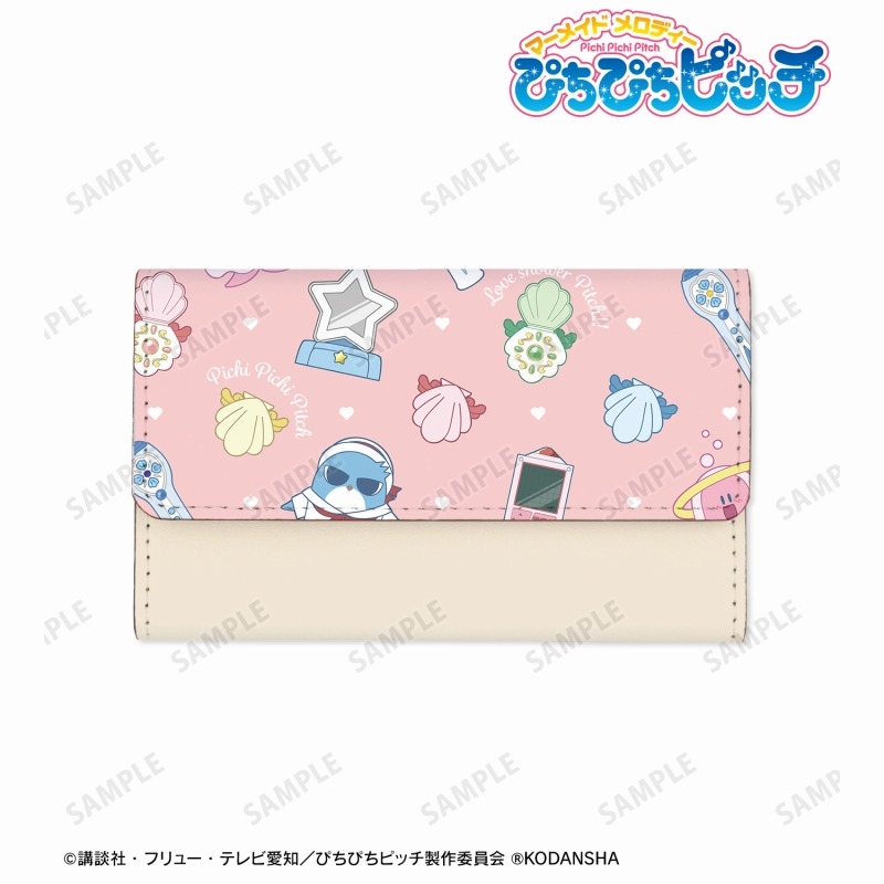 アニメ「ぴちぴちピッチ」 モチーフ柄 キーケース 画像 2 | AniSmile