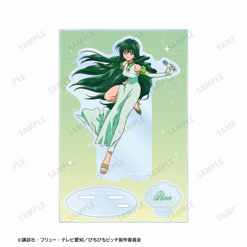 アニメ「ぴちぴちピッチ」 洞院 リナ パーツ付きBIGアクリルスタンド 画像 3 | AniSmile