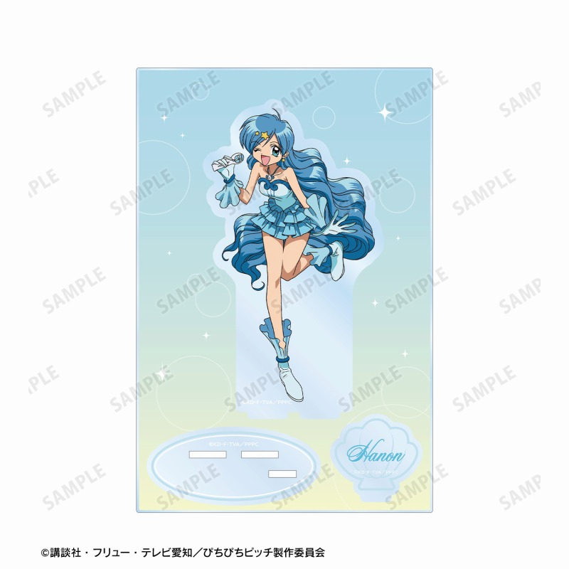 アニメ「ぴちぴちピッチ」 宝生 波音 パーツ付きBIGアクリルスタンド 画像 3 | AniSmile